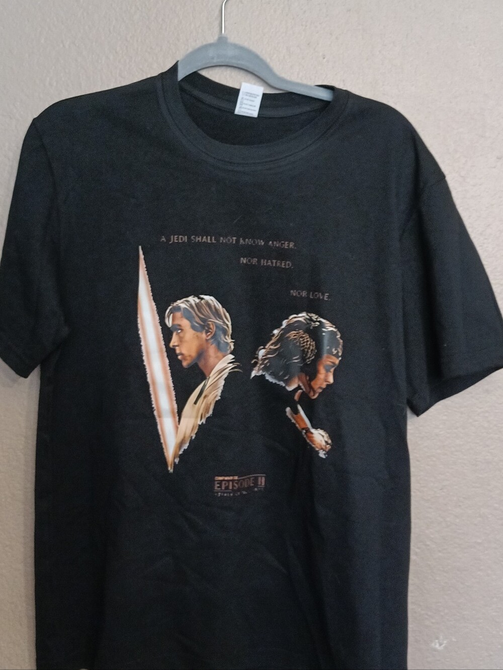 Star wars Sz L Shirt A JERDI SHALL not KnOw Tee